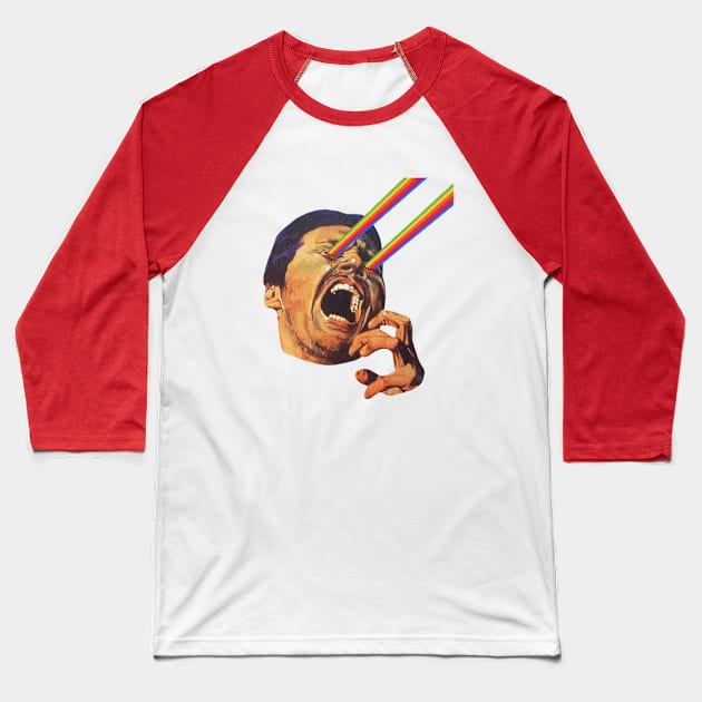 Sore Eyes Baseball T-Shirt by Space Cadet Art